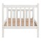Alaterre Furniture Windsor Wood Slat Twin Bed, Driftwood White ANWI1031 - alternate 3